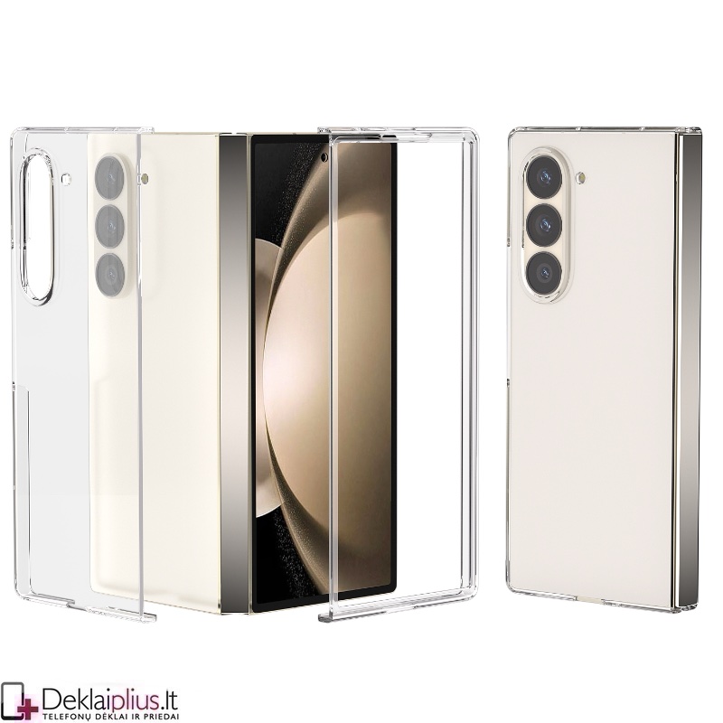 Plastikinis ploniausias dėklas - permatomas (Samsung Z Fold 4) Plastikinis ploniausias dėklas - permatomas (Samsung Z Fold 4)